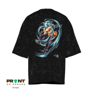 Cotton Acid Drop Shoulder T-shirt for Men